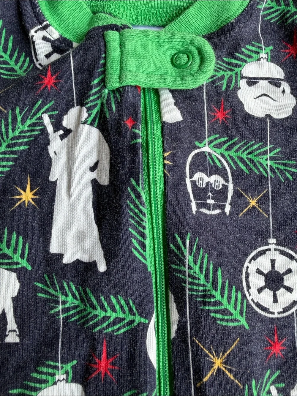 Star Wars Hanna Andersson Holiday Pajamas set of 2